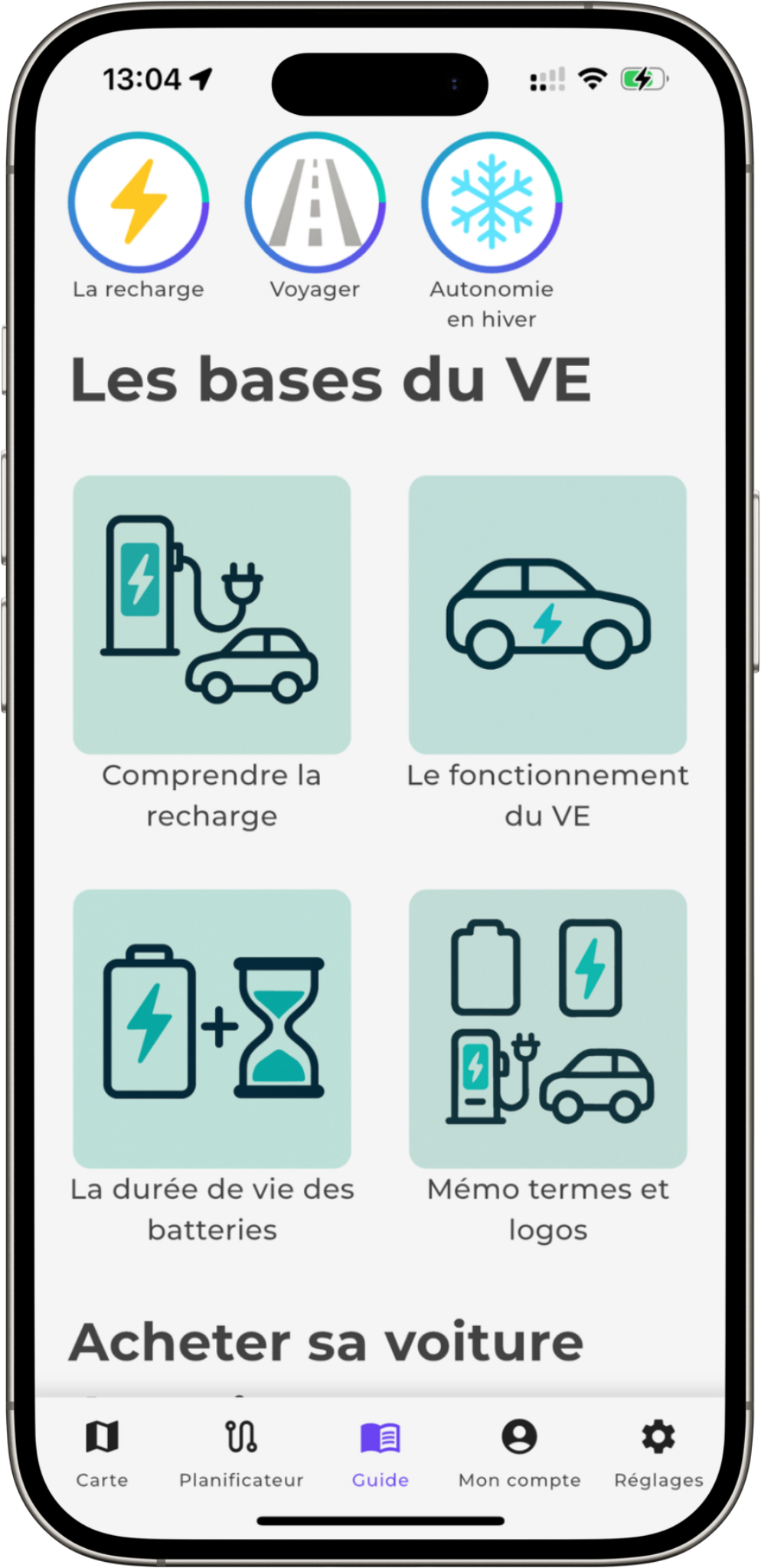Interface guide VE
